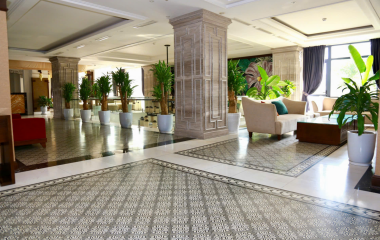 Gạch bông cao cấp Secoin tại Ninh Bình Hidden Charm Hotel&Resort
